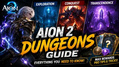 AION 2 DUNGEONS GUIDE 🔥 Everything You NEED to Know!  Exploration, Conquest & Transcendence